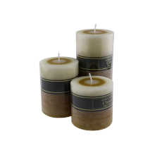 Pillar Shape and Paraffin Wax Material Candles With Private Label